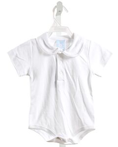 BELLA BLISS  WHITE    KNIT SS SHIRT