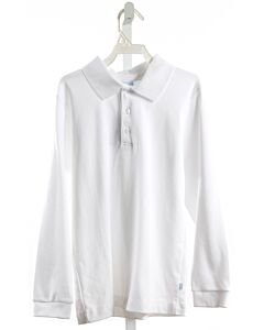 BELLA BLISS  WHITE    KNIT LS SHIRT