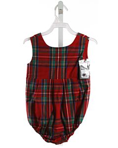 BROWN BOWEN & COMPANY  RED  PLAID  BUBBLE