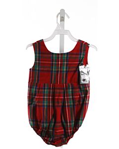 BROWN BOWEN & COMPANY  RED  PLAID  BUBBLE