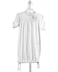 NORA LAYETTE  WHITE    LAYETTE WITH PICOT STITCHING