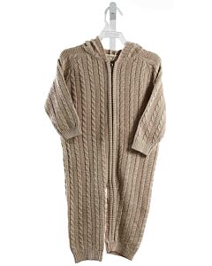 LUNA + LUCA  BROWN    KNIT ROMPER