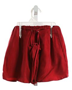 PLEAT  RED    SKORT