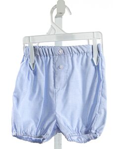 PETIT BEBE  BLUE  GINGHAM  BLOOMERS