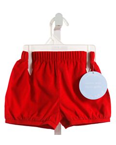 LITTLE ENGLISH  RED CORDUROY   SHORTS