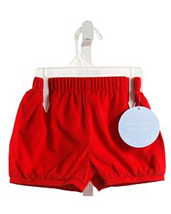 LITTLE ENGLISH  RED CORDUROY   SHORTS