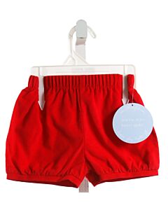 LITTLE ENGLISH  RED CORDUROY   SHORTS