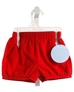 LITTLE ENGLISH  RED CORDUROY   SHORTS