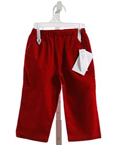 BAILEY BOYS  RED CORDUROY   PANTS