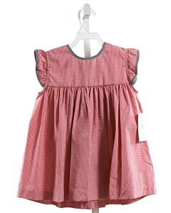 LULU BEBE  RED  GINGHAM  2-PIECE OUTFIT