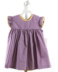 LULU BEBE  PURPLE  GINGHAM  2-PIECE OUTFIT