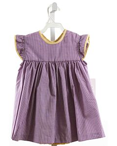 LULU BEBE  PURPLE  GINGHAM  2-PIECE OUTFIT