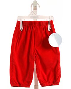 LITTLE ENGLISH  RED CORDUROY   PANTS