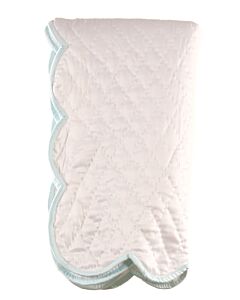 NORA LAYETTE  WHITE    BLANKET