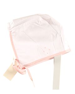 PIXIE LILY  WHITE    BONNET