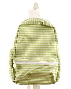 TRVL DESIGN  GREEN  GINGHAM  BAG