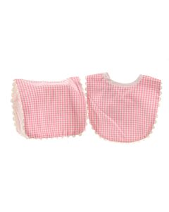 ROYALTY  PINK  GINGHAM  MISC WITH RIC RAC