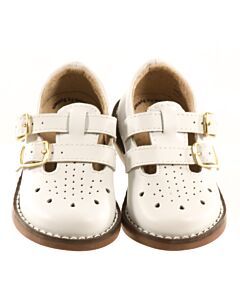 FOOTMATES WHITE MARY JANES  *NWT SIZE INFANT 3