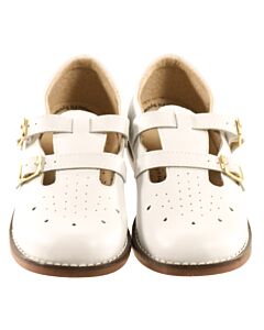 FOOTMATES WHITE MARY JANES  *NWT SIZE TODDLER 12