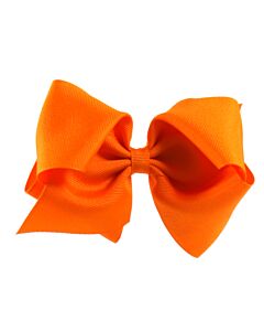 WEE ONES  ORANGE    HAIR BOW