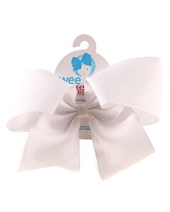 WEE ONES  WHITE    HAIR BOW