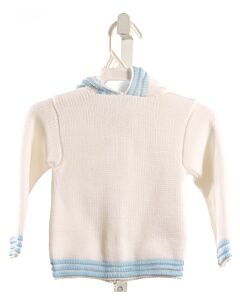 JULIUS BERGER  BLUE    PULLOVER