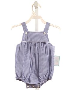 PETIT BEBE  NAVY  WINDOWPANE  BUBBLE