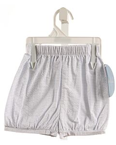 LITTLE ENGLISH  LT BLUE SEERSUCKER GINGHAM  SHORTS