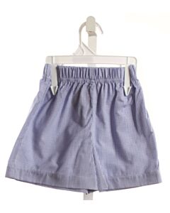 PEGGY GREEN  BLUE  GINGHAM  SHORTS