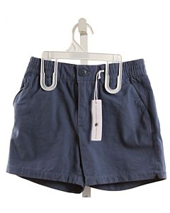SOUTHERN PROPER  BLUE LINEN   SHORTS