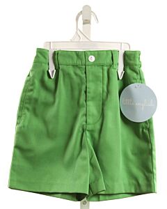 LITTLE ENGLISH  KELLY GREEN    SHORTS