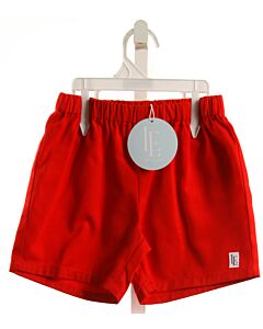 LITTLE ENGLISH  RED    SHORTS