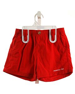 PROPERLY TIED  RED    SHORTS