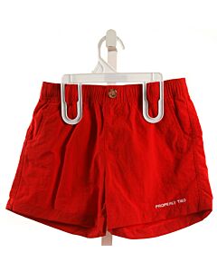 PROPERLY TIED  RED    SHORTS