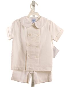 BAILEY BOYS  WHITE LINEN   2-PIECE OUTFIT