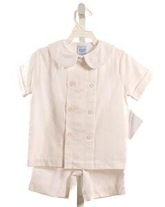 BAILEY BOYS  WHITE LINEN   2-PIECE OUTFIT
