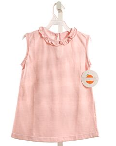 PEGGY GREEN  PINK  STRIPED  SLEEVELESS SHIRT