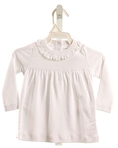 LILA + HAYES  WHITE    KNIT LS SHIRT