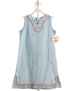 PEGGY GREEN  LT BLUE    DRESS