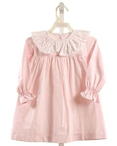 PUKATUKA  PINK    DRESS WITH EYELET TRIM