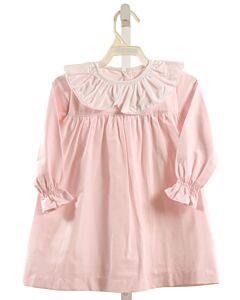 PUKATUKA  PINK    DRESS WITH EYELET TRIM