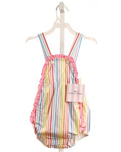 JAMES & LOTTIE  MULTI-COLOR  STRIPED  BUBBLE WITH RUFFLE