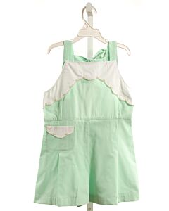 CHRISTIAN ELIZABETH & CO  MINT   EMBROIDERED ROMPER