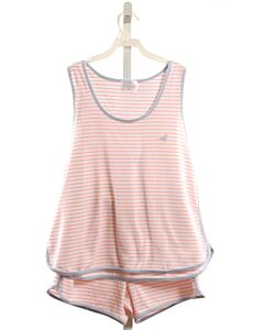 PROPERLY TIED  LT PINK  STRIPED  2-PIECE OUTFIT