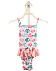 JAMES & LOTTIE  MULTI-COLOR    1-PIECE SWIMSUIT WITH RUFFLE