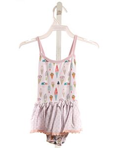 CHARMING MARY  MULTI-COLOR  PRINT  1-PIECE SWIMSUIT