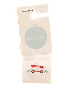 LITTLE ENGLISH  WHITE    SOCKS