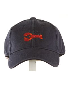 HARDING LANE  NAVY   EMBROIDERED HAT