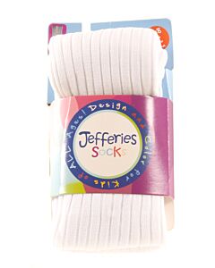 JEFFERIES SOCKS  WHITE    TIGHTS