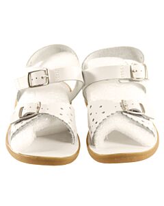 FOOTMATES WHITE SANDALS  *NWT SIZE TODDLER 12